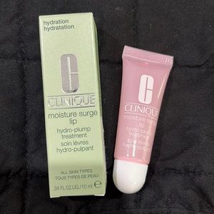 CLINIQUE MOISTURE SURGE LIP Hydro-Plump Treatment FULL SIZE .34 Oz. NEW IN BOX!
